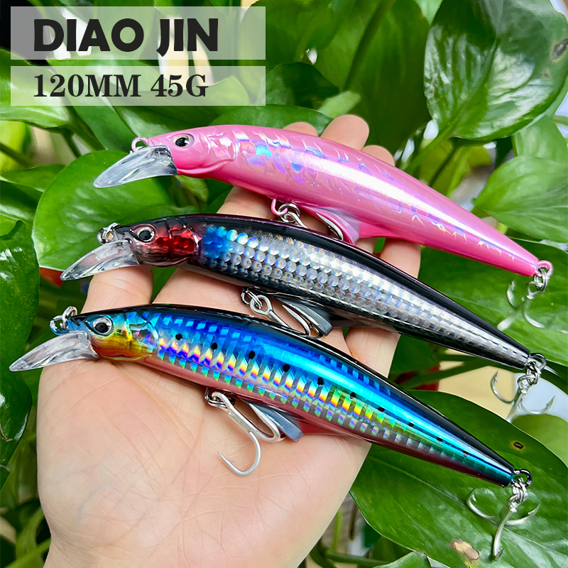 Fishing Lure Crankbait - Lures Fishing Heavy Sinking Minnow Isca