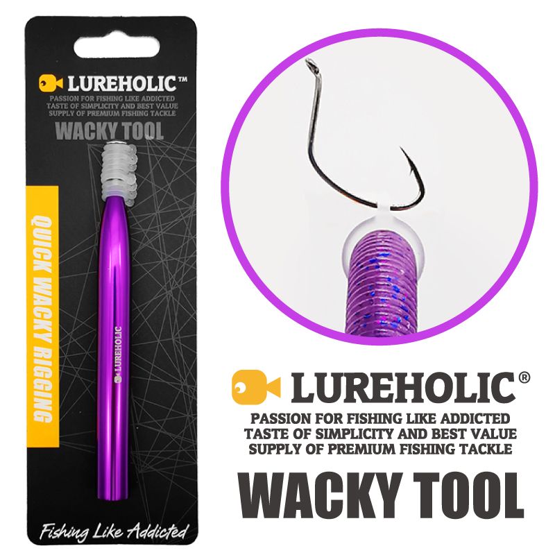 LUREHOLIC 8mm 12mm Wacky Tool  - Fishing Lure Kit recensione e prezzo