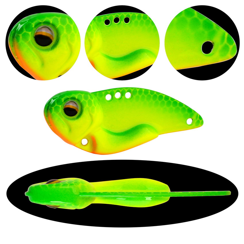 6pcs Metal VIB Fishing Lures 7 - Fishing Lure Blade Bait recensione e prezzo