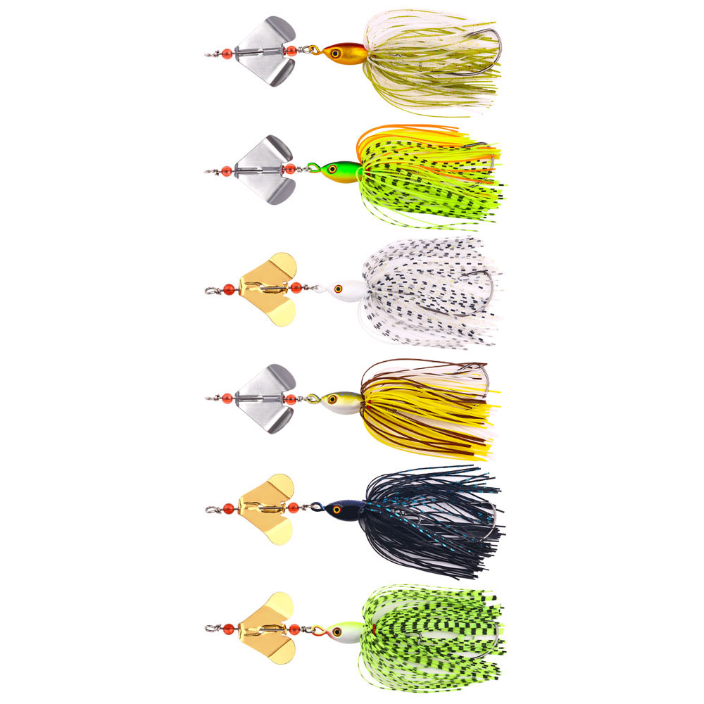 Buzzbait Fishing Lure with Rot - Fishing Lure Blade Bait recensione e prezzo