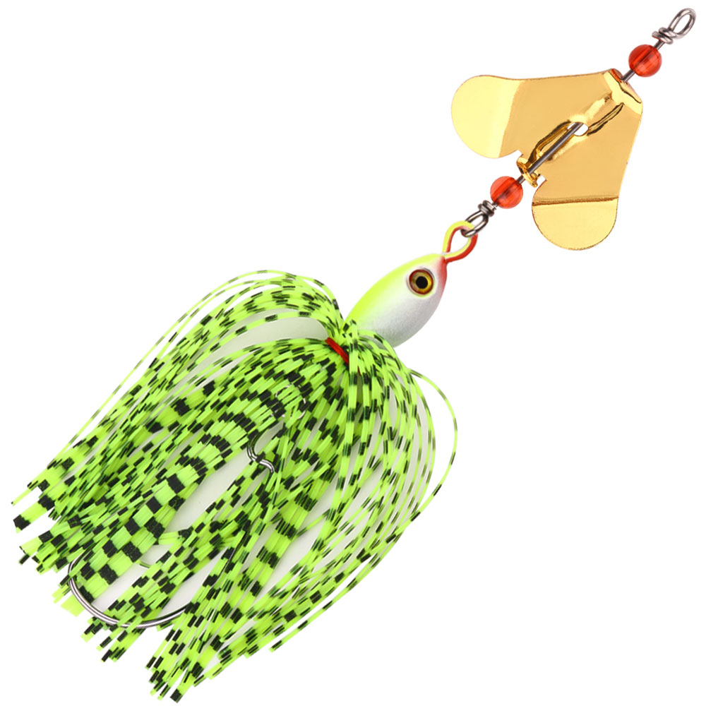 Buzzbait Fishing Lure with Rot - Fishing Lure Blade Bait recensione e prezzo