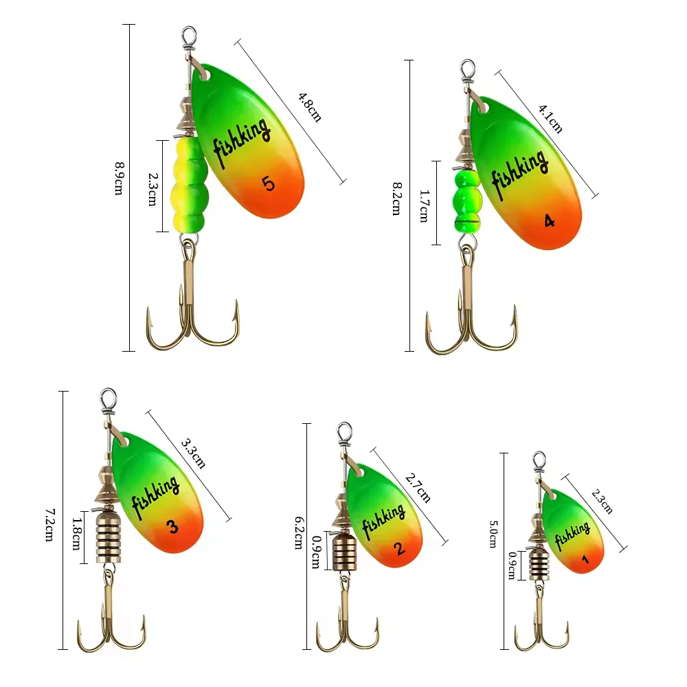 Metal Spoon Spinner Lure 3.9g  - Fishing Lure Crankbait recensione e prezzo