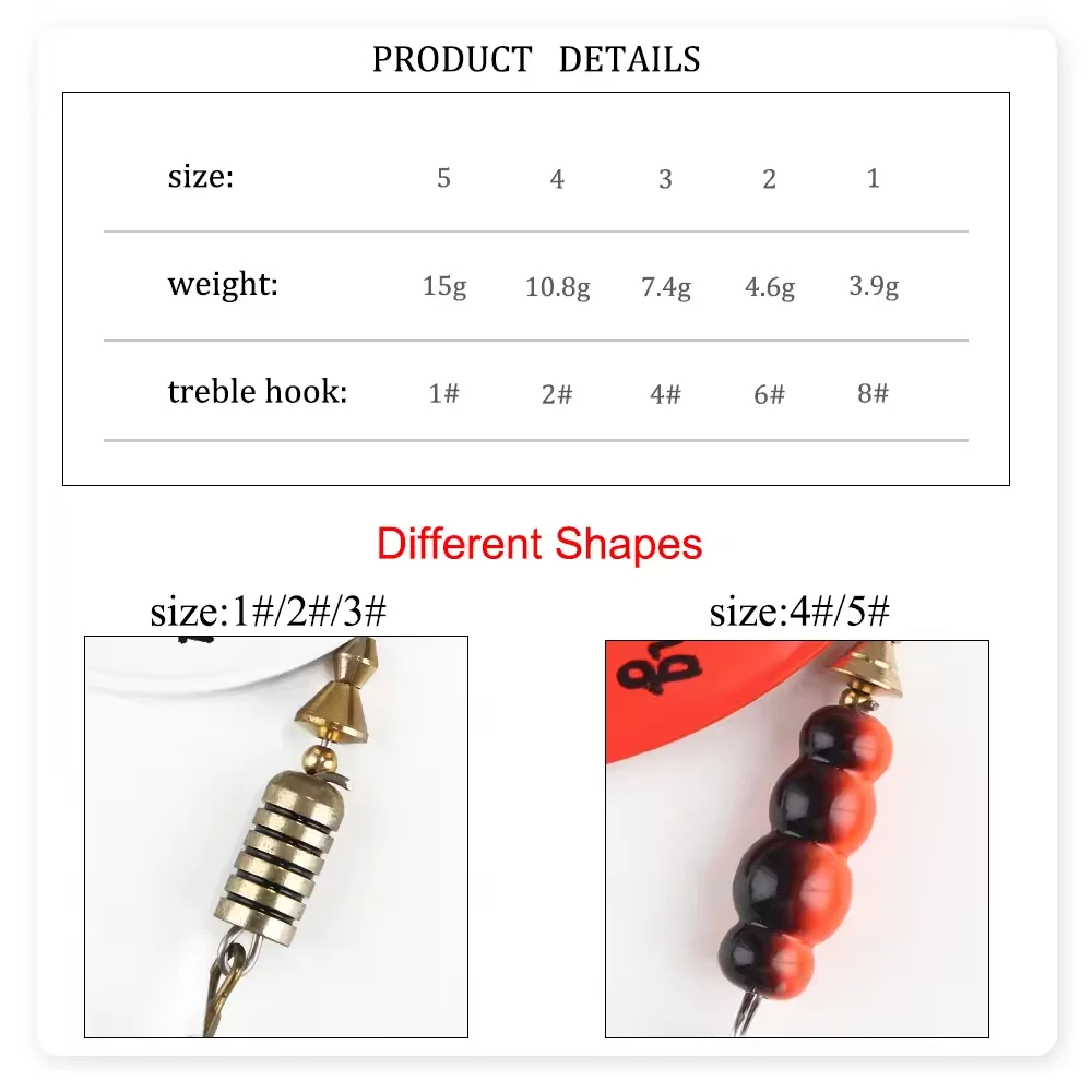 Metal Spoon Spinner Lure 3.9g  - Fishing Lure Crankbait recensione e prezzo
