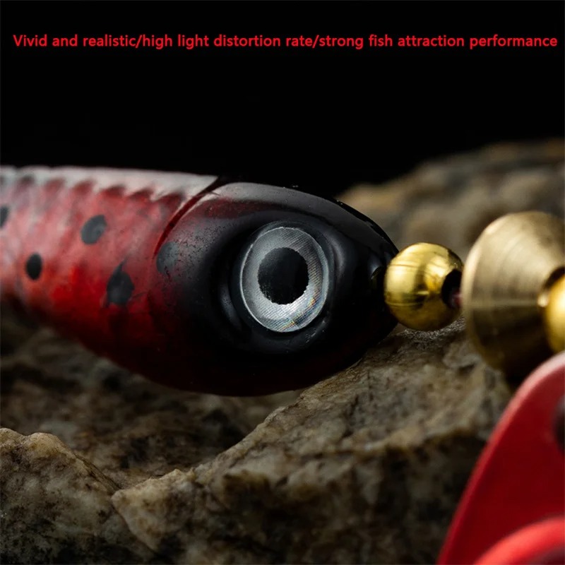 Fishing Spinner Lure Metal Rot - Fishing Lure Blade Bait recensione e prezzo