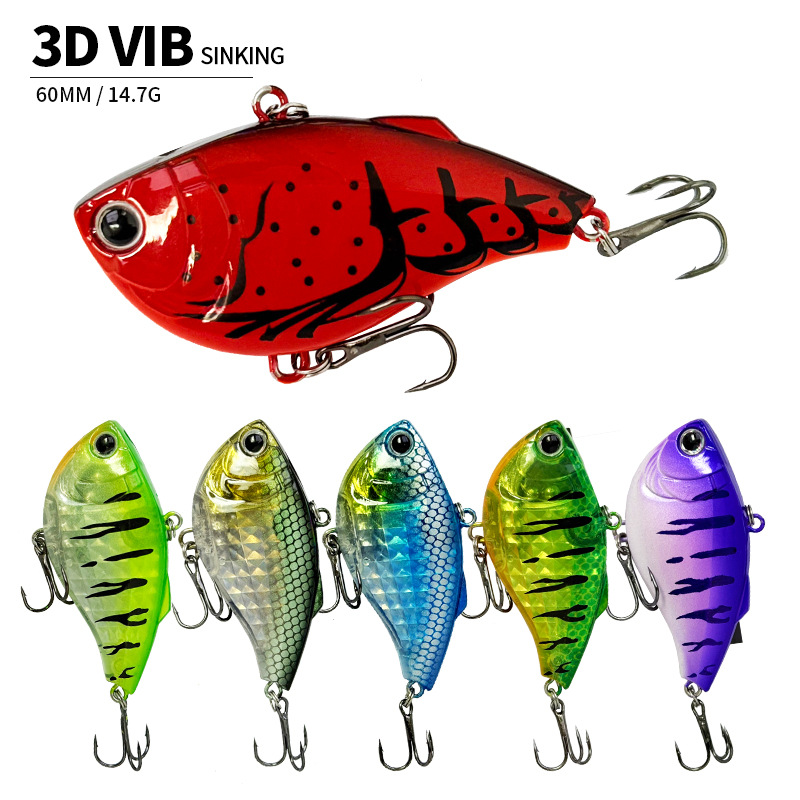 60mm 14.7g Sinking VIB Fishing - Fishing Lure Jerkbait recensione e prezzo