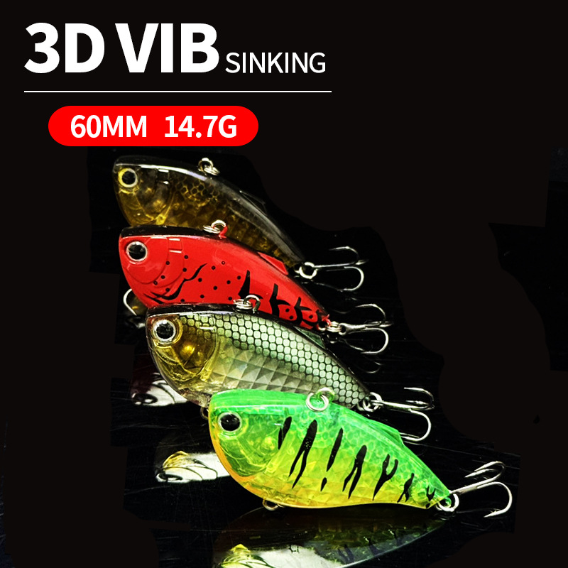 60mm 14.7g Sinking VIB Fishing - Fishing Lure Jerkbait recensione e prezzo