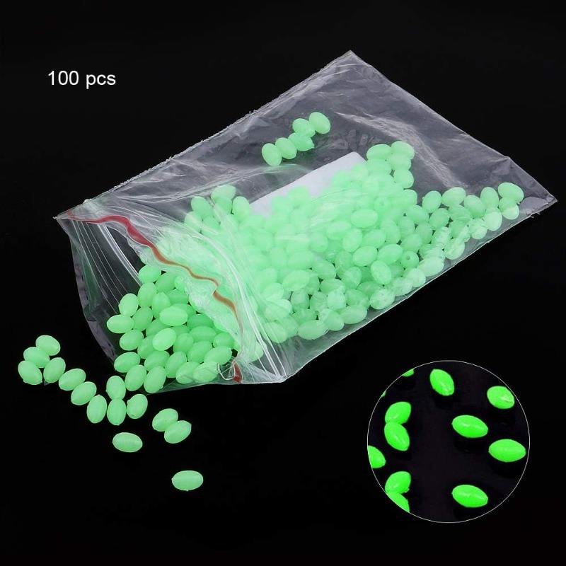100pcs/lot Oval Night Luminous - Fishing Lure Topwater recensione e prezzo