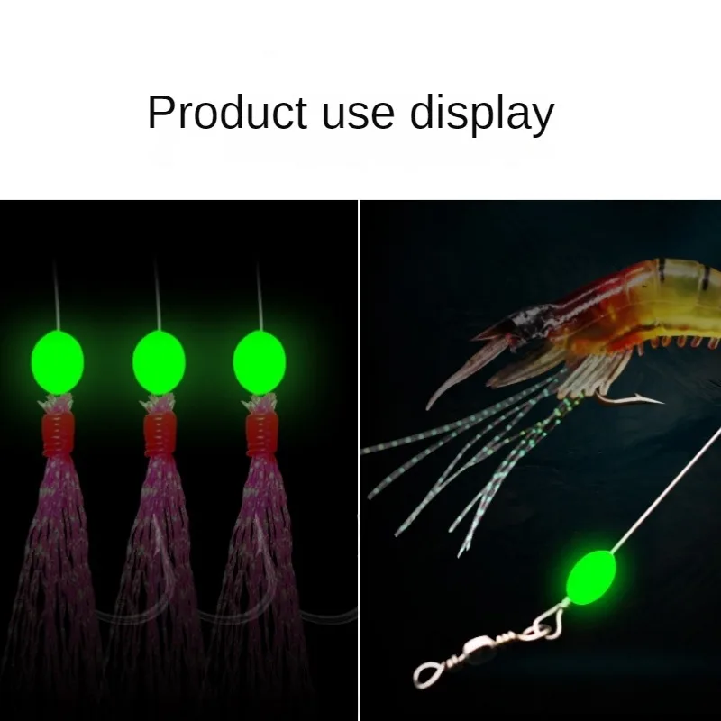 100pcs/lot Oval Night Luminous - Fishing Lure Topwater recensione e prezzo