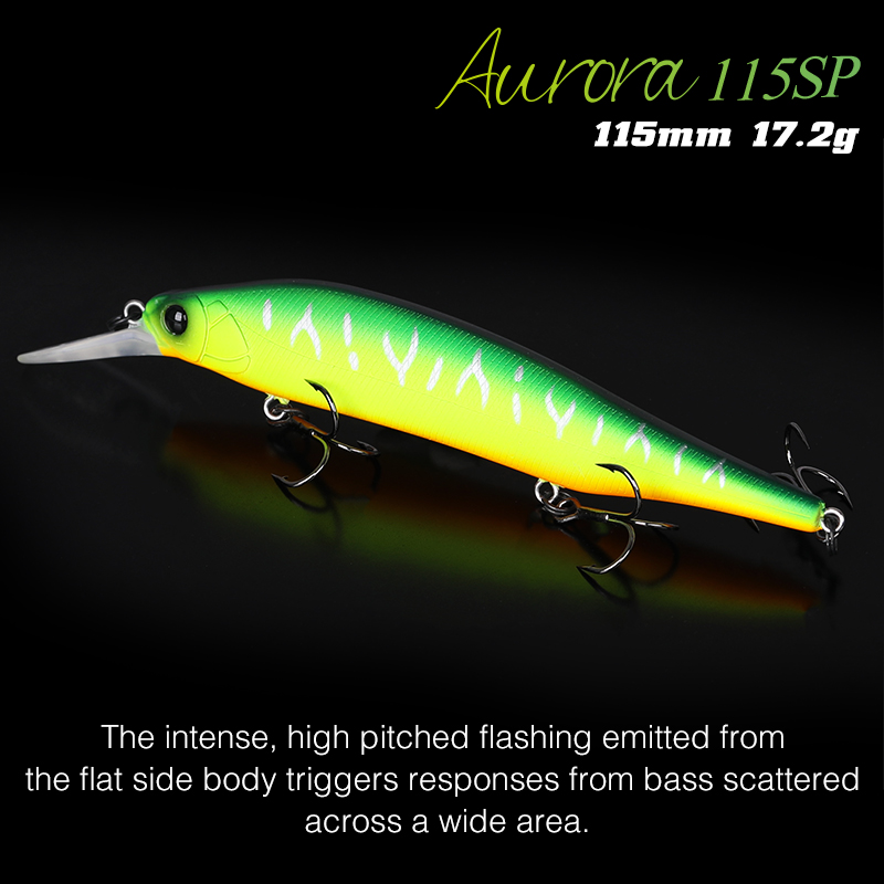 TSURINOYA 115mm 17.2g Suspendi - Fishing Lure Jerkbait recensione e prezzo