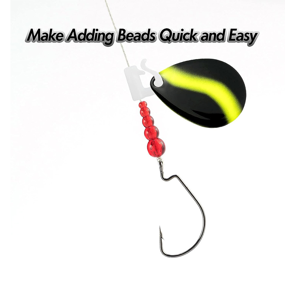 50PCS Stacked Fishing Beads Tr - Fishing Lure Spinner recensione e prezzo