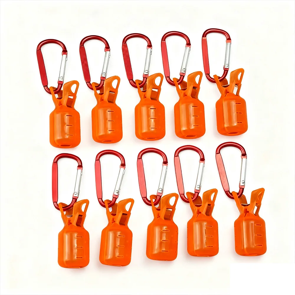 10pcs Squid Jig Hook Protector - Fishing Lure Box recensione e prezzo