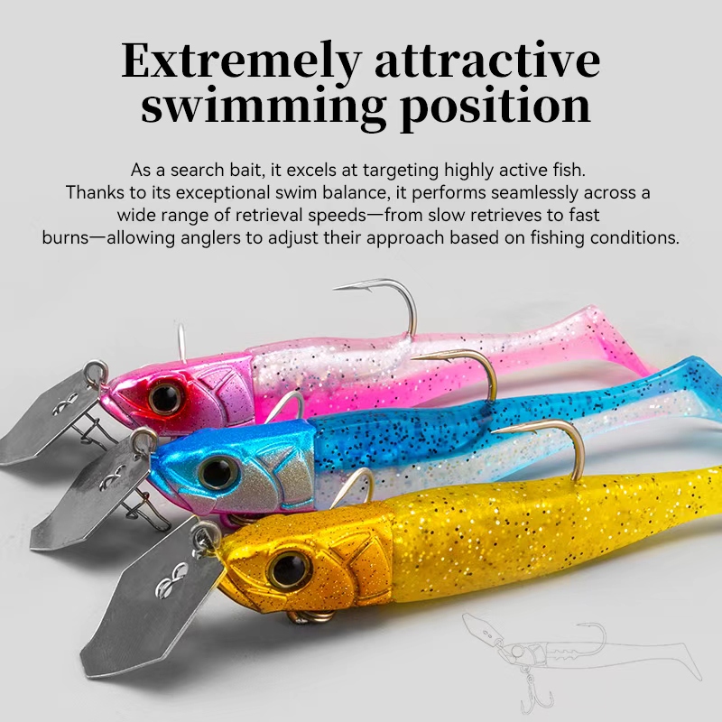 TSURINOYA FLUTTER 110mm 32g Lo - Fishing Lure Blade Bait recensione e prezzo