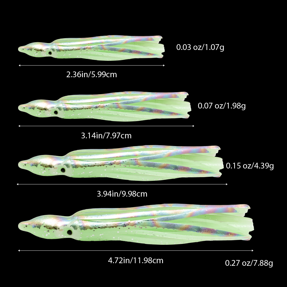 10 pcs soft light octopus squi - Fishing Lure Buzzbait recensione e prezzo