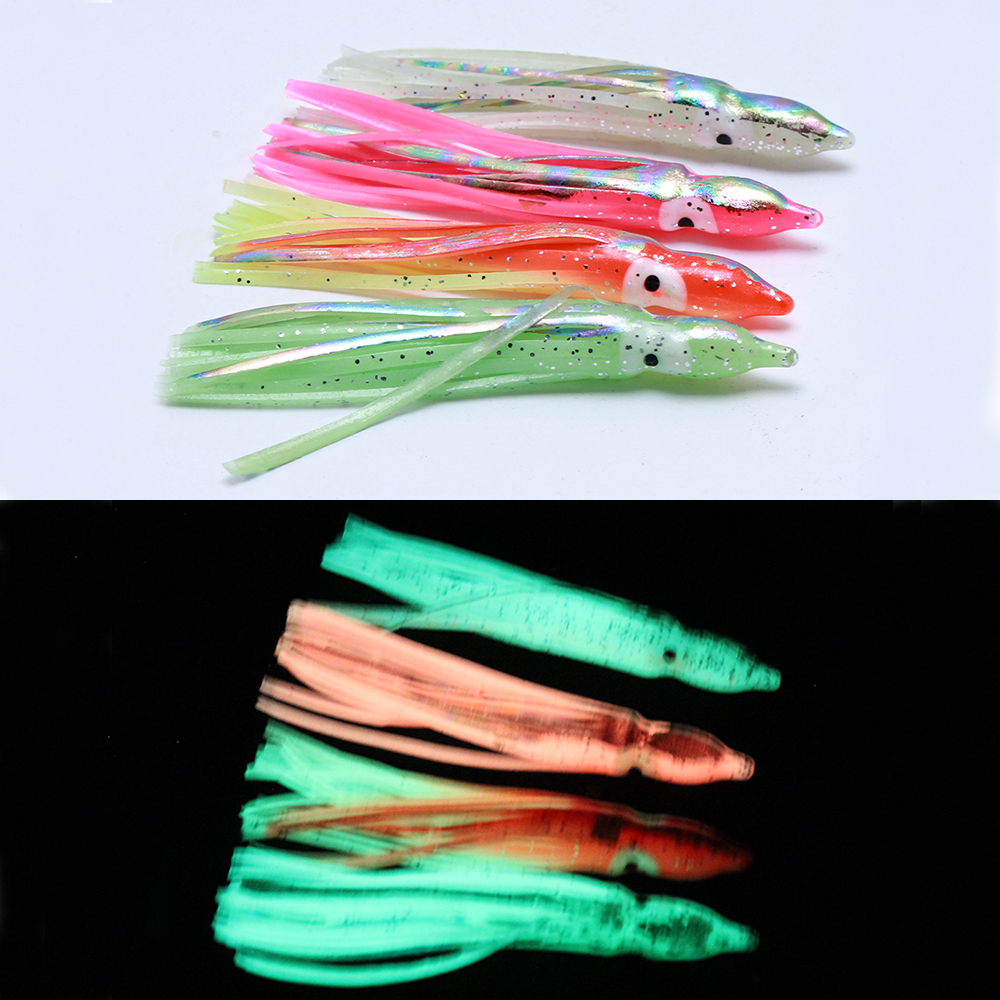 10 pcs soft light octopus squi - Fishing Lure Buzzbait recensione e prezzo