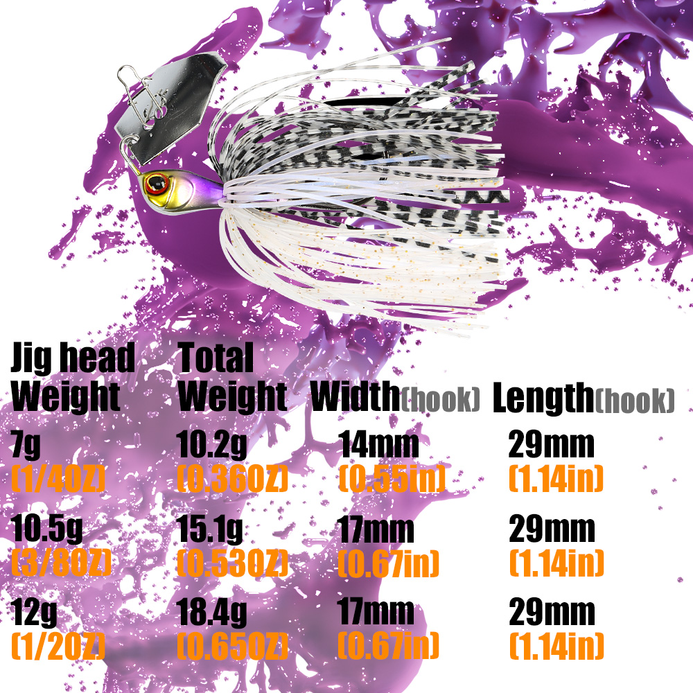 B&U Fishing Lure Chatter Bait  - Fishing Lure Blade Bait recensione e prezzo