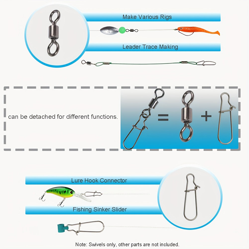 95/210 PCS Set Fishing Connect - Fishing Lure Making Kit recensione e prezzo