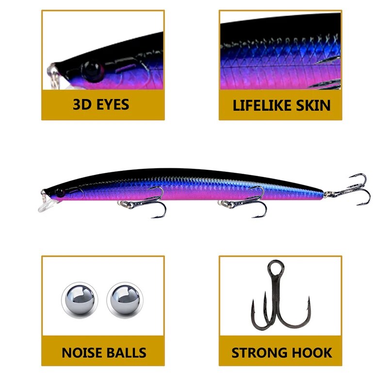 Minnow Fishing Lure Laser Hard - Fishing Lure Crankbait recensione e prezzo