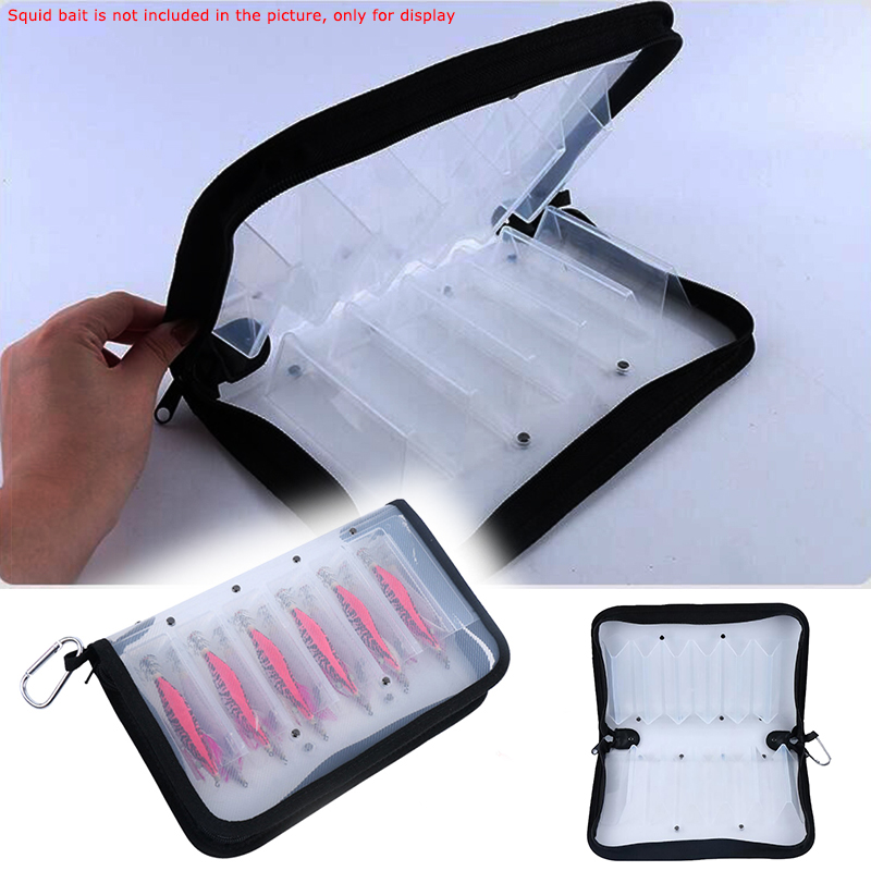 Plastic Transparent Visual Squ - Fishing Lure Jig recensione e prezzo