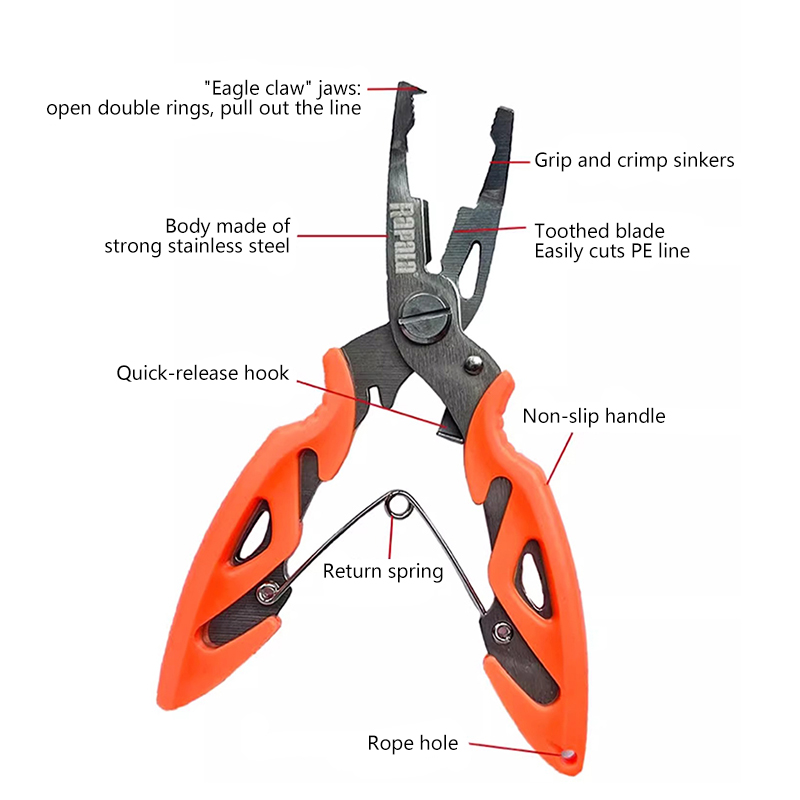 Rapala Mini Lure Pliers/Fish C - Fishing Lure Kit recensione e prezzo