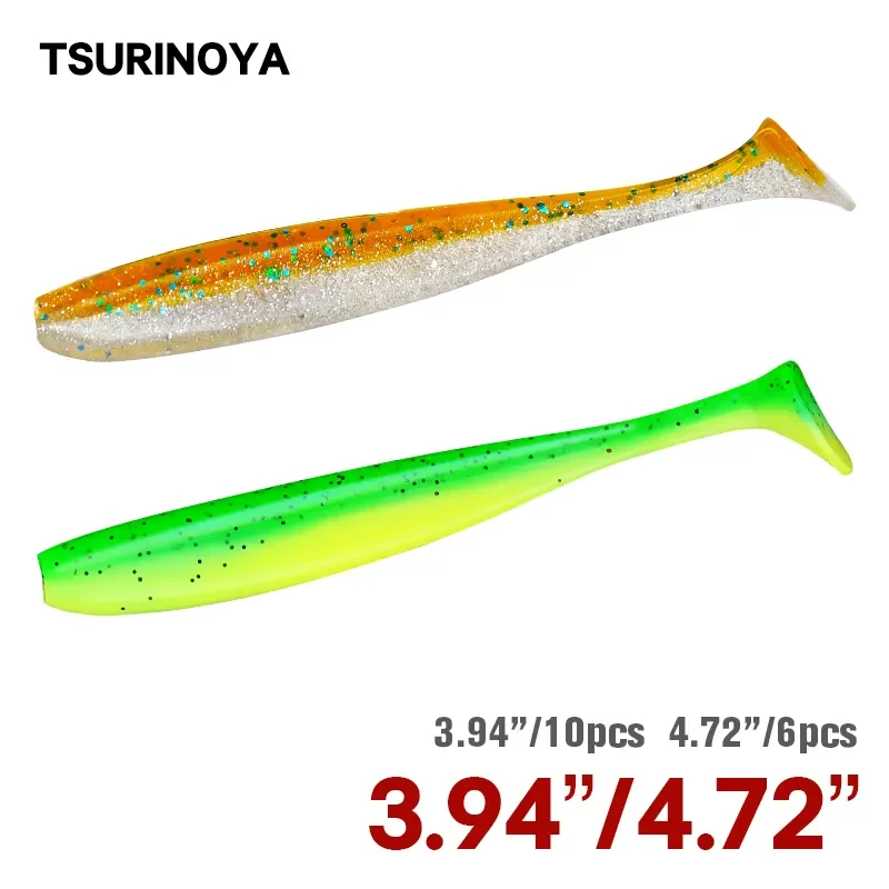 TSURINOYA NEW SIZE 100mm 120mm - Fishing Lure Soft Plastic recensione e prezzo