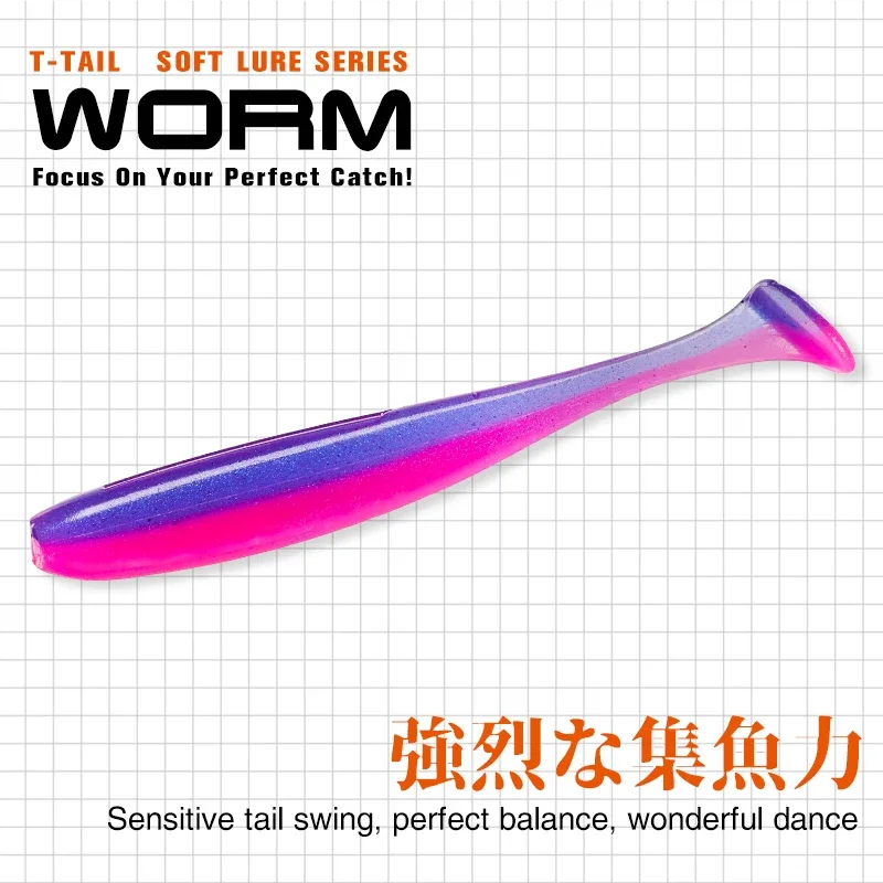 TSURINOYA NEW SIZE 100mm 120mm - Fishing Lure Soft Plastic recensione e prezzo