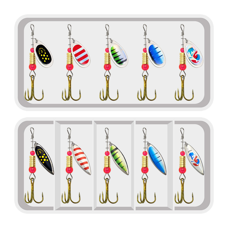 Fishing Lure Spinner Rotation  - Fishing Lure Spoon recensione e prezzo
