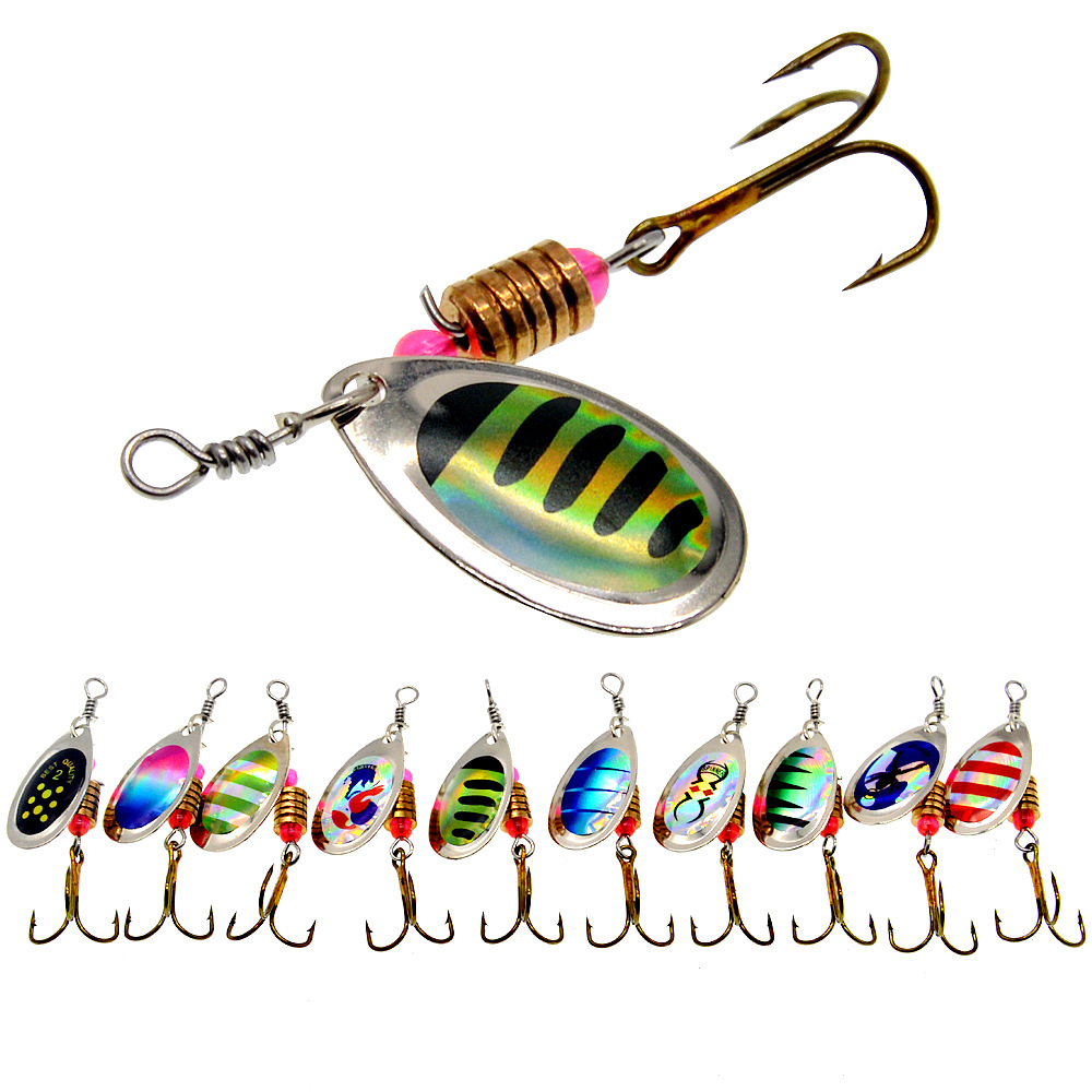 Fishing Lure Spinner Rotation  - Fishing Lure Spoon recensione e prezzo