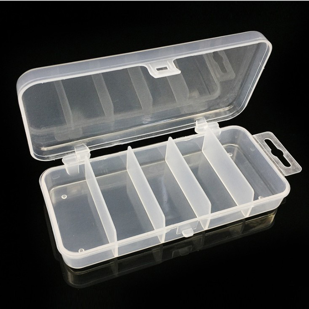1pcs Transparent Plastic Stora - Fishing Lure Spoon recensione e prezzo