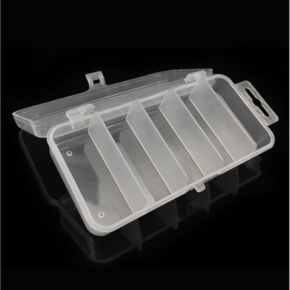 1pcs Transparent Plastic Stora - Fishing Lure Spoon recensione e prezzo