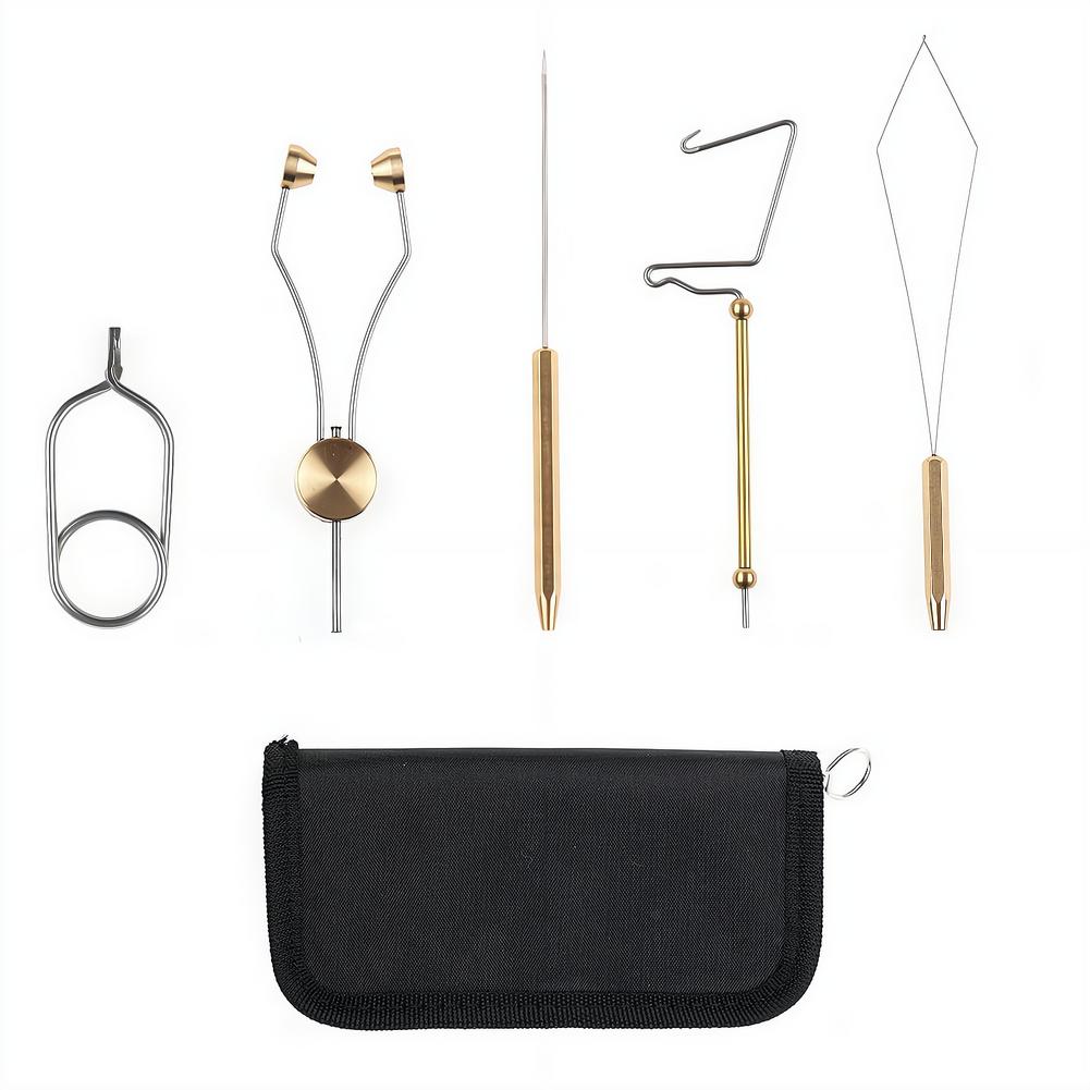 5 In 1 Fly Tying Tools Kit Fly - Fishing Lure Making Kit recensione e prezzo