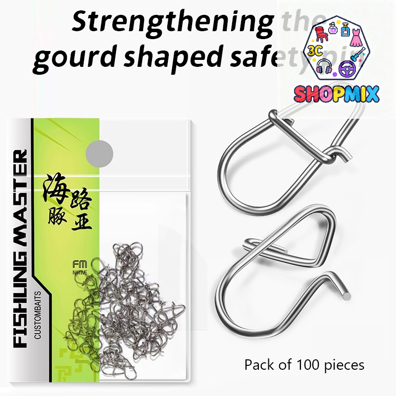 100Pcs Fishing Clips Fast Cran - Fishing Lure Crankbait recensione e prezzo