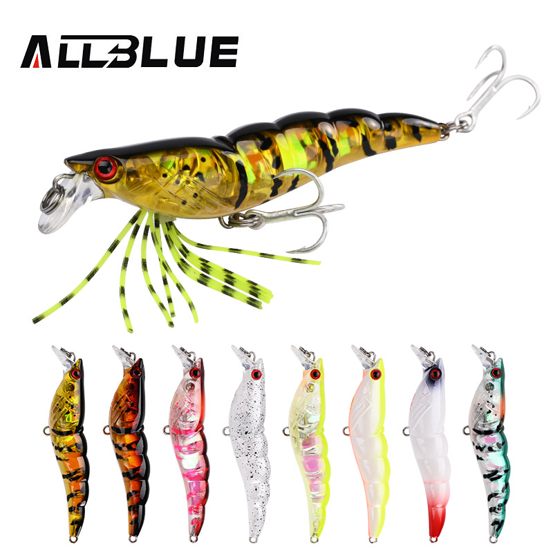 ALLBLUE 3D Flash Shrimp 70mm 7 - Fishing Lure Buzzbait recensione e prezzo