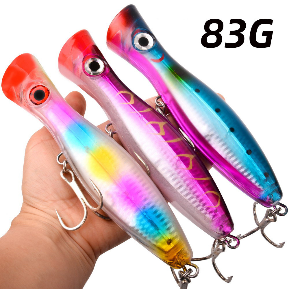1pc 43g/83g Big Popper Floatin - Fishing Lure Popper recensione e prezzo
