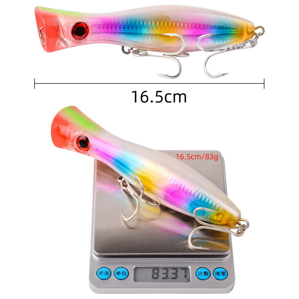 1pc 43g/83g Big Popper Floatin - Fishing Lure Popper recensione e prezzo