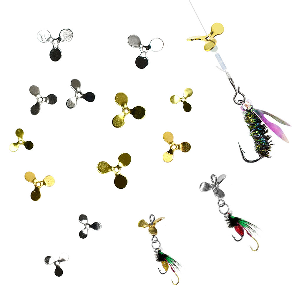 200Pcs 3-Blade Propeller Fishi - Fishing Lure Blade Bait recensione e prezzo