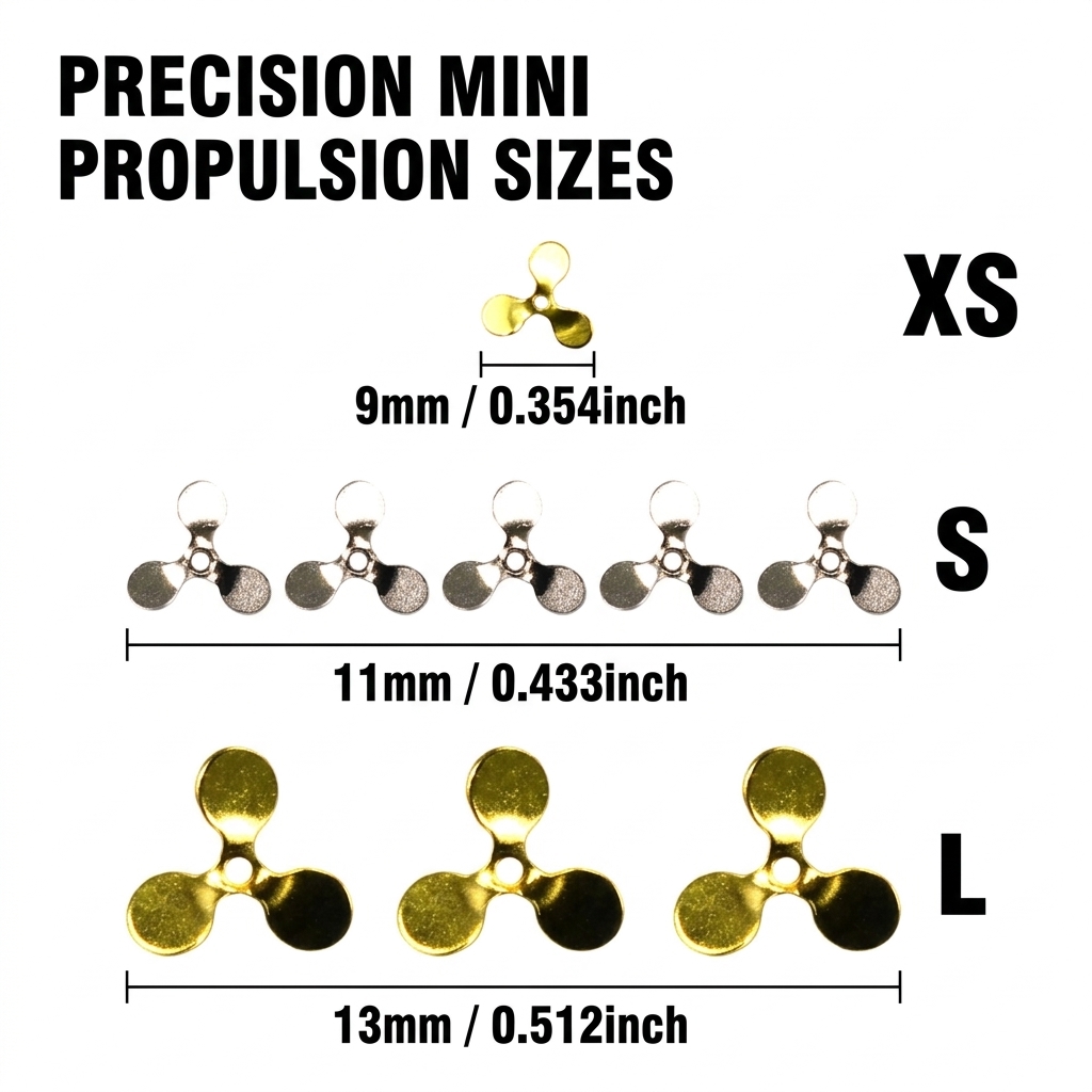 200Pcs 3-Blade Propeller Fishi - Fishing Lure Blade Bait recensione e prezzo