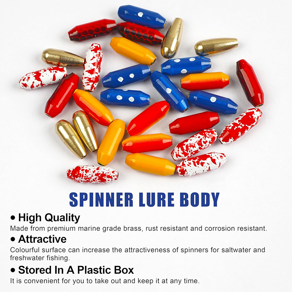 10pcs Fishing Brass Spinner Lu - Fishing Lure Spinnerbait recensione e prezzo