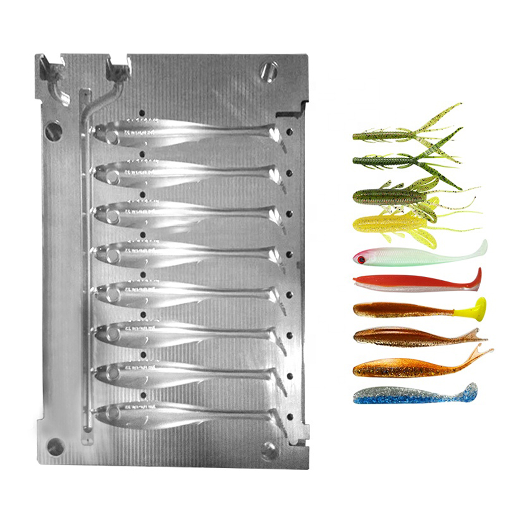 Custom Injection Molded Soft F - Fishing Lure Soft Plastic recensione e prezzo