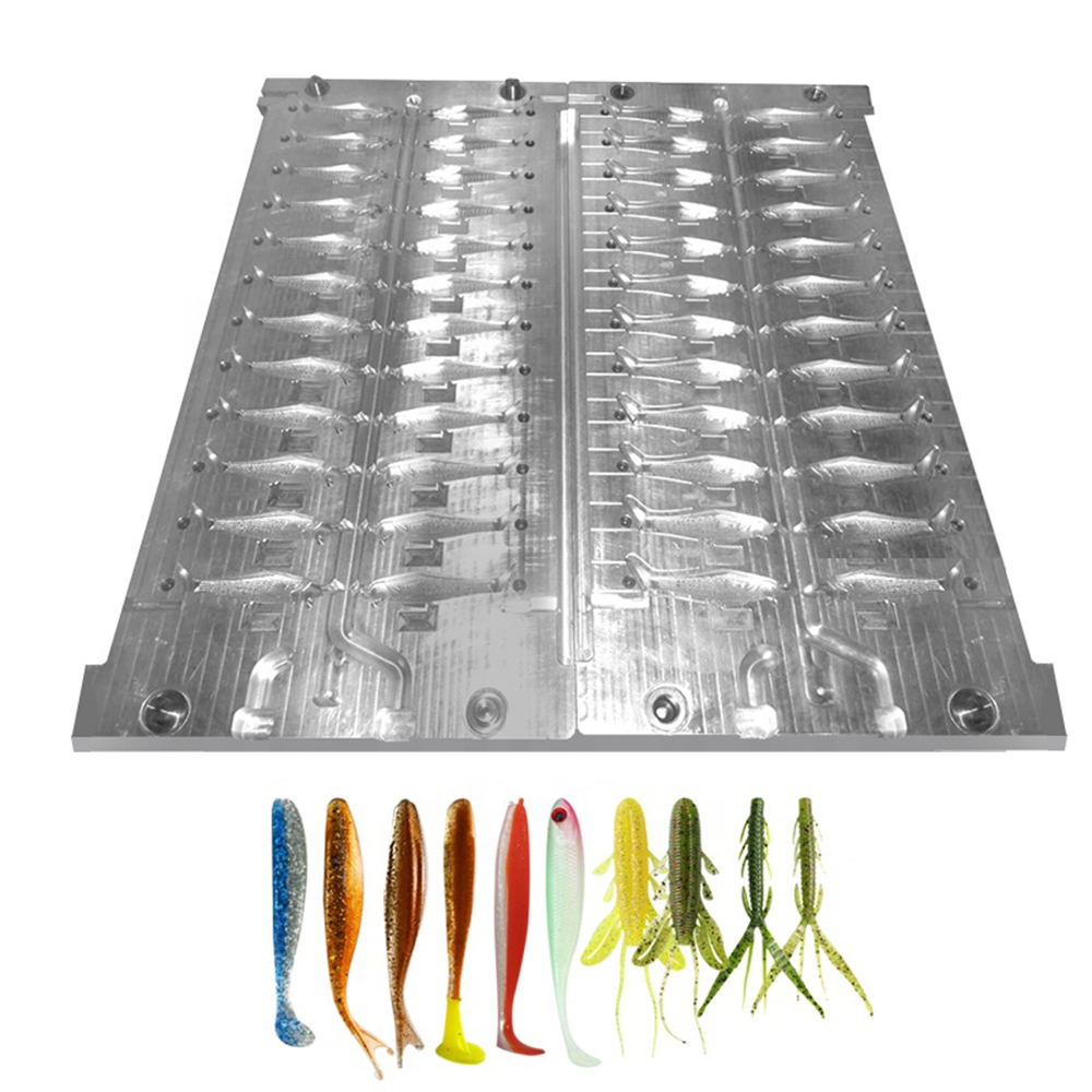 Custom Injection Molded Soft F - Fishing Lure Soft Plastic recensione e prezzo