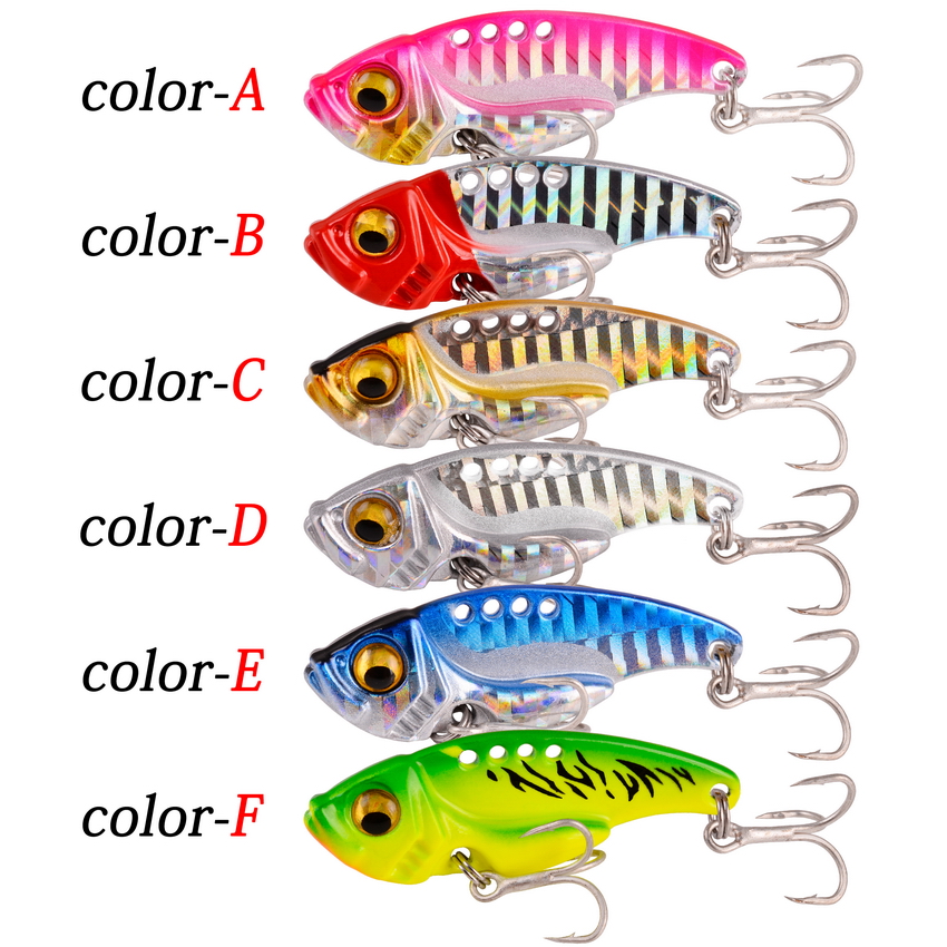 6pc/lot  7/10/15/20G Hard Meta - Fishing Lure Blade Bait recensione e prezzo