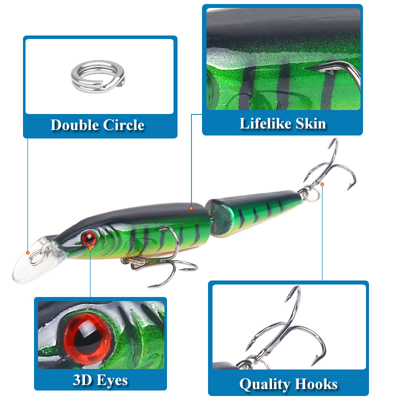 1Pcs Lifelike Artificial Crank - Fishing Lure Popper recensione e prezzo