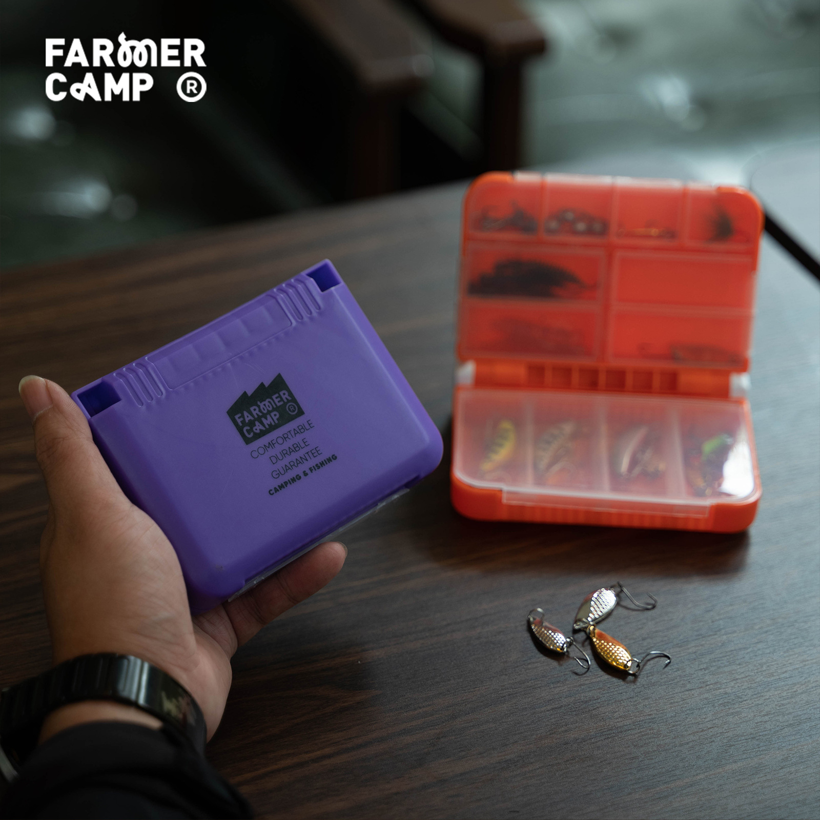 Portable Double Layer Fishing  - Fishing Lure Spoon recensione e prezzo