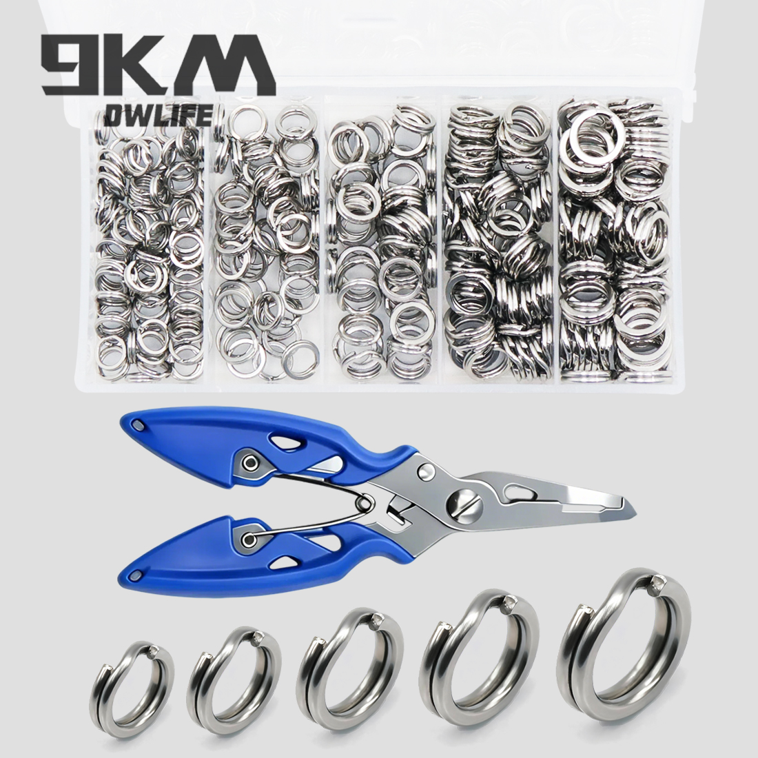 9KM 260-280pcs Fishing Split R - Fishing Lure Making Kit recensione e prezzo