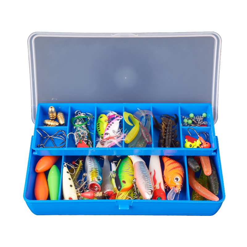 TAIYU Portable Fishing Tackle  - Fishing Lure Soft Plastic recensione e prezzo