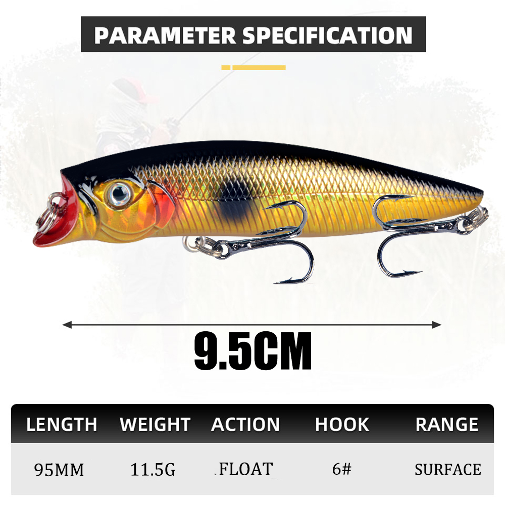 1pcs Fishing Lures High Qualit - Fishing Lure Popper recensione e prezzo