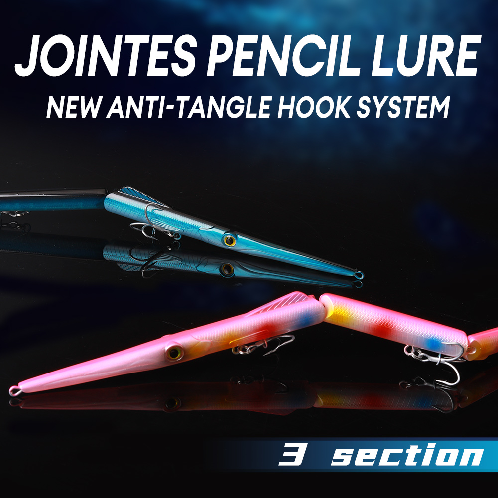 YOOFISH Jointed Pencil Bait 3  - Fishing Lure Popper recensione e prezzo