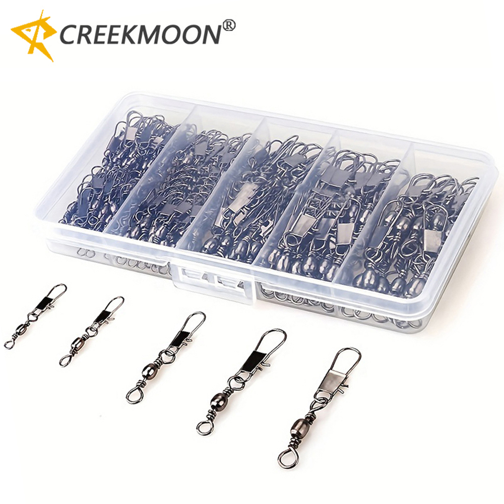 100Pcs/Lot 4#6#8#10#12# Swivel - Fishing Lure Accessories recensione e prezzo