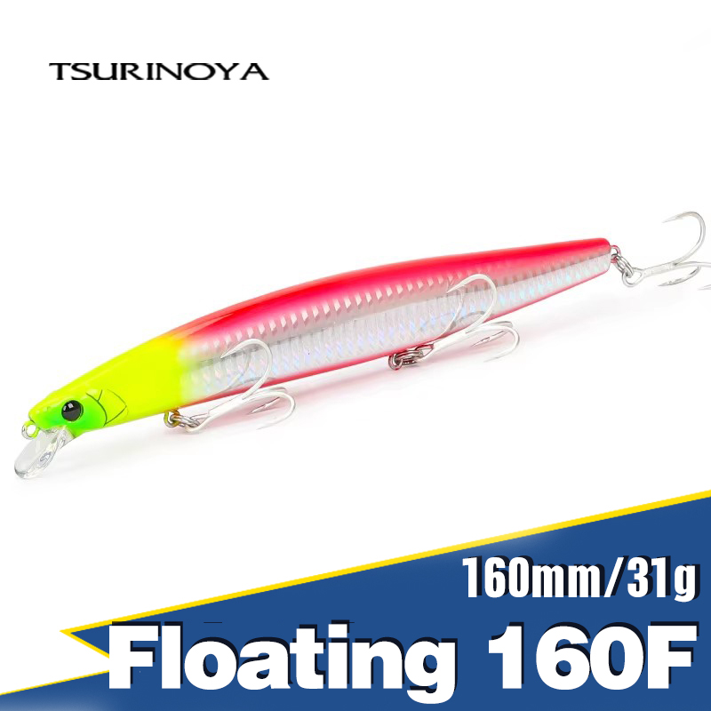 TSURINOYA 160F Floating Minnow - Fishing Lure Topwater recensione e prezzo