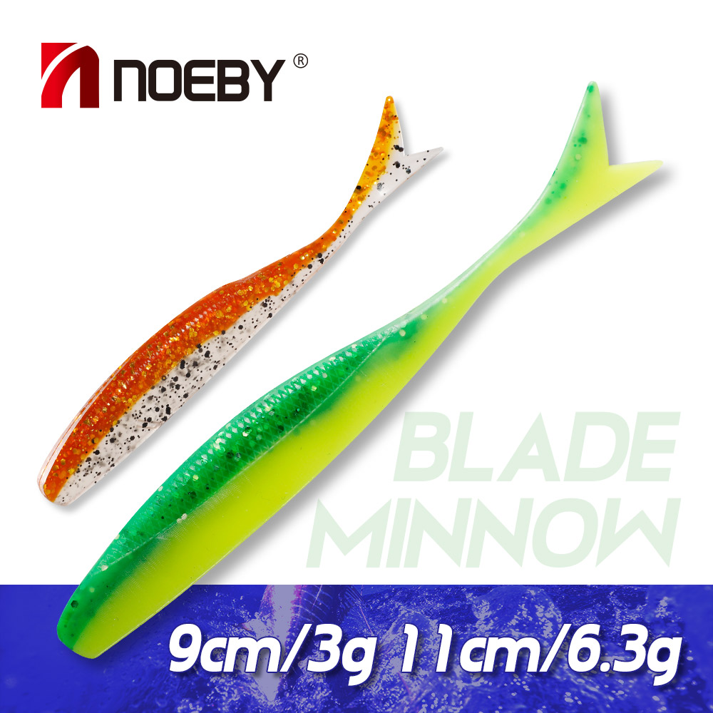 NOEBY Soft Lure Blade Minnow 9 - Fishing Lure Blade Bait recensione e prezzo