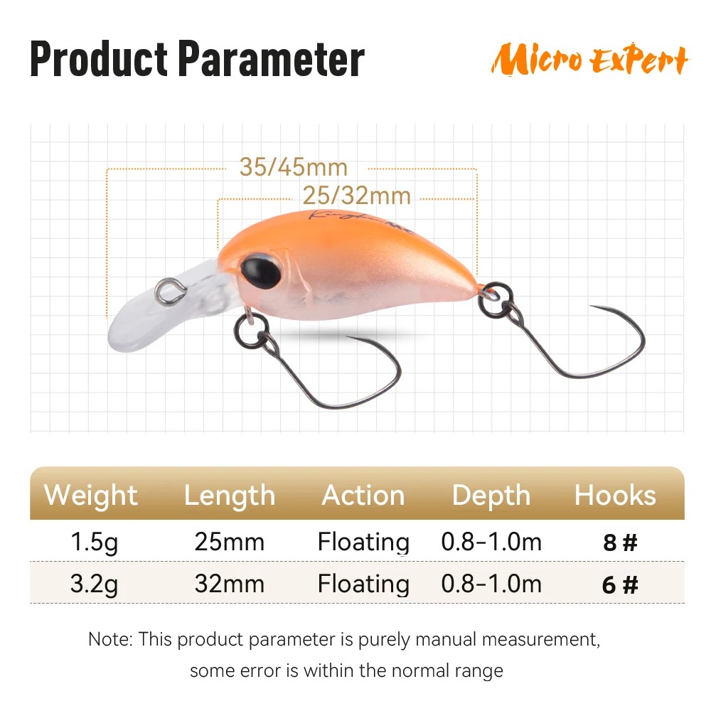 Kingdom Fishing Lure Micro Exp - Fishing Lure Crankbait recensione e prezzo